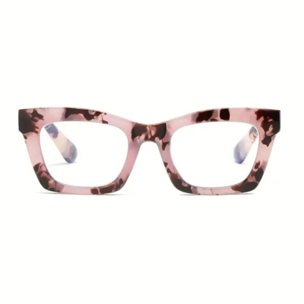 +3.50 Pink Tortoise Readers Blue light blocking readers